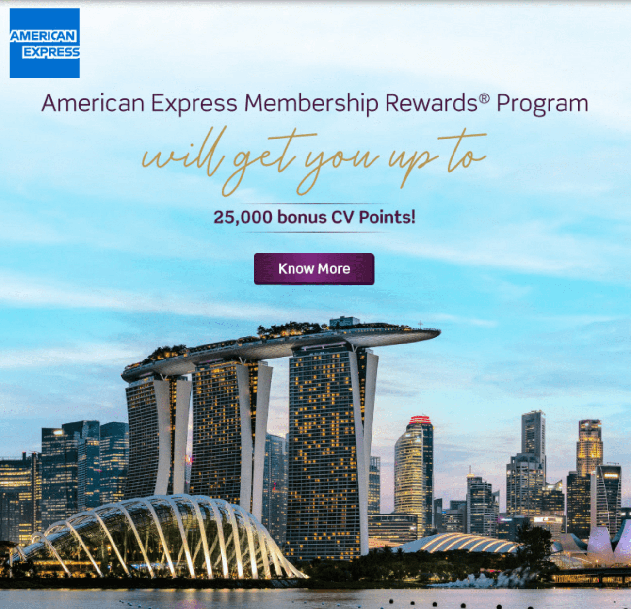 Amex CV Points Bonus Offer