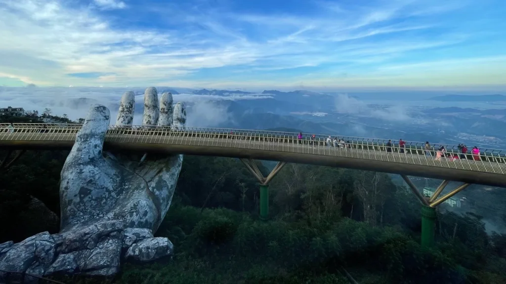 Golden bridge, Danang, Vietnam