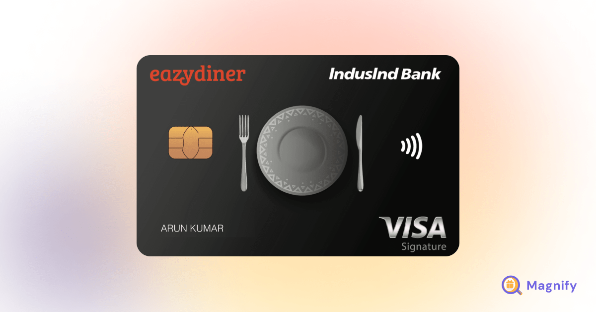 EazyDiner IndusInd Credit Card