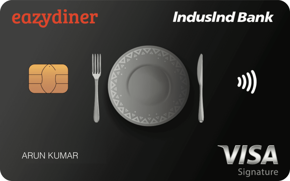 EazyDiner IndusInd Credit Card