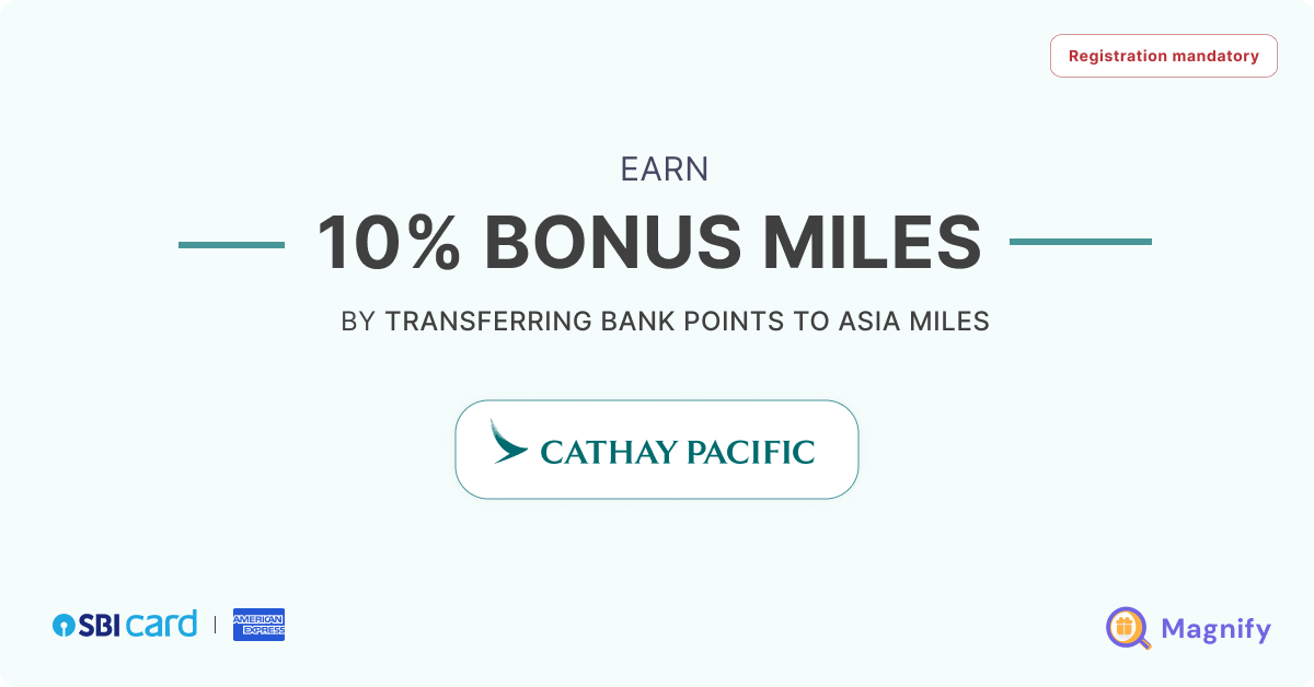 Asia Miles Bonus